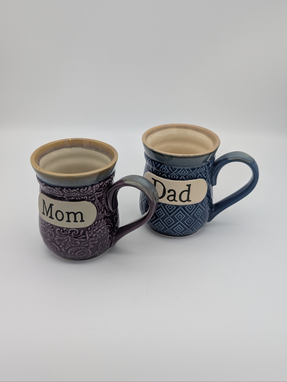Cracker Barrel Set of 16 oz. Stoneware Mugs